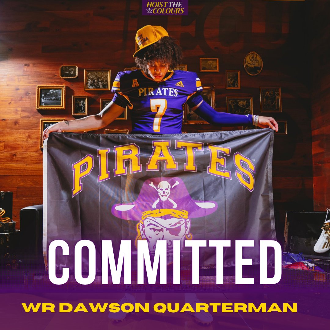 East Carolina picks up commitment from 2026 WR Dawson Quarterman

247sports.com/college/east-c…