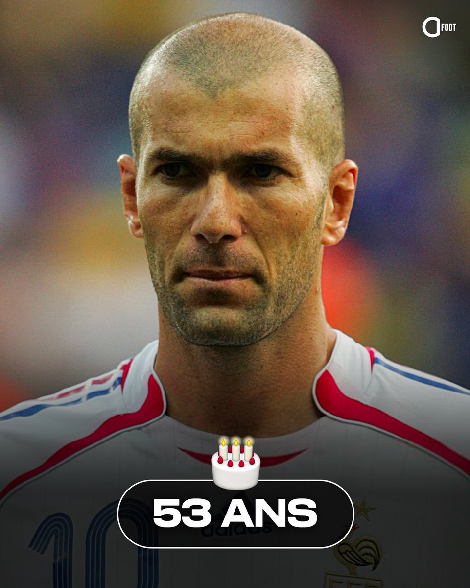 Joyeux anniversaire à Zinedine Zidane qui fête aujourd’hui ses 53 ans ! 💫🇫🇷

🌟  L É G E N D E  🌟