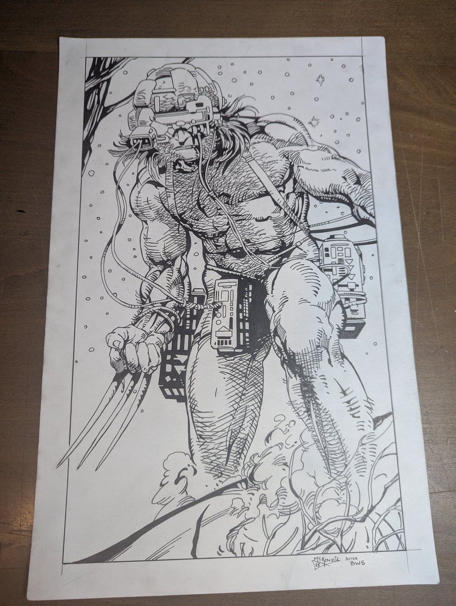 Finished. Weapon X after Barry Windsor Smith. Available for purchase.