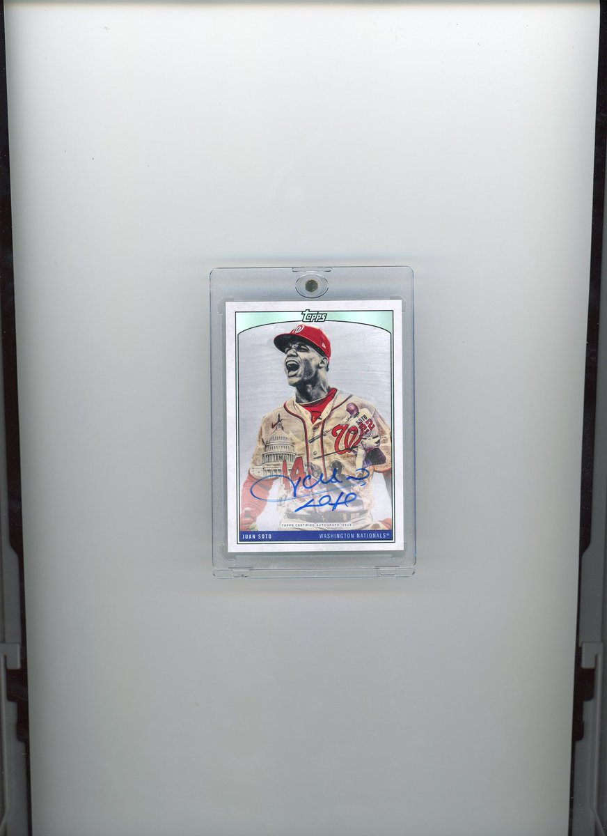 <a href="/LAcarddude/">LA Card Dude</a> - Shohei Ohtani All Star Jumbo Patch /5 $1150 obo 💎
- Aaron Judge All Star Jumbo Patch /5 $950 obo 💎
- Casey Saucke Bubblegum Snack Pack Auto /5 $215 💎
- Topps X Lauren Taylor Juan Soto Auto /99 $175 💎

🙏🏻🔥