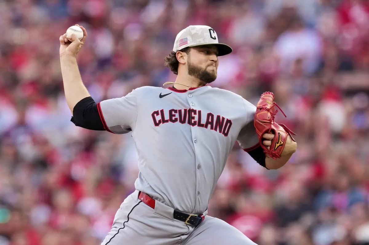 JustBB_Media's tweet photo. Slade Cecconi’s last 4 starts:

21 IP
2.05 ERA
1.14 WHIP
20 K

Cecconi came over in the Josh Naylor trade and has shown some promise early on for Cleveland! https://t.co/eJdGsJK7pk
