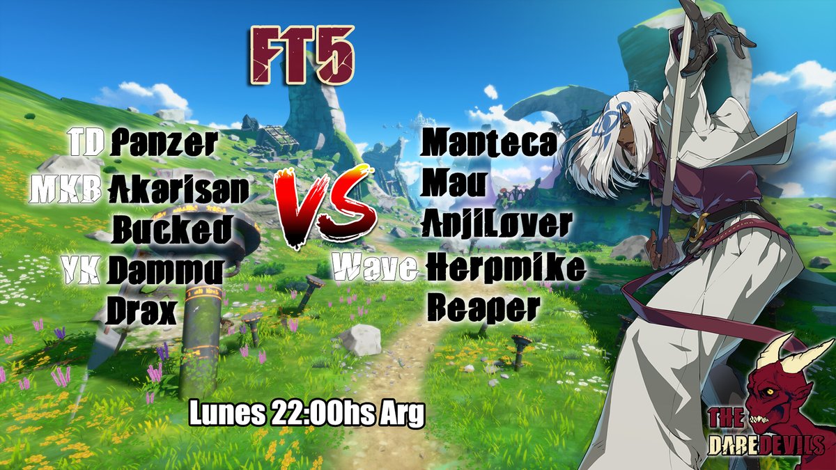 Mañana a las 22:00 será una jornada picante de FT5. Hype y tech asegurados.
Twitch: twitch.tv/aioros_05