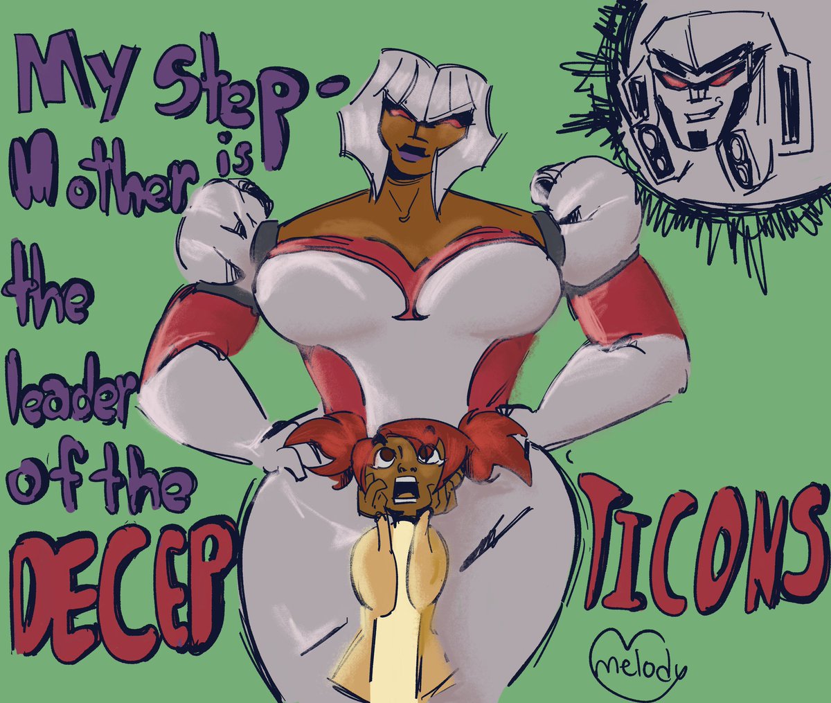 Your step-mother is who⁉️ #TransformersAnimated #TFA