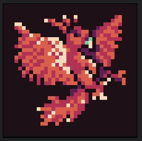 Phoenix #pixelart #gamedev