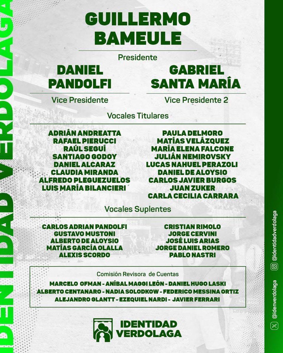Ni Grelak, ni Castellani, ni el rayo…no busquen tanto.
Acá están los responsables del pasado, del presente y de los próximos 15 meses de #Ferro.

A todos estos hay que ponerle fin en un año.