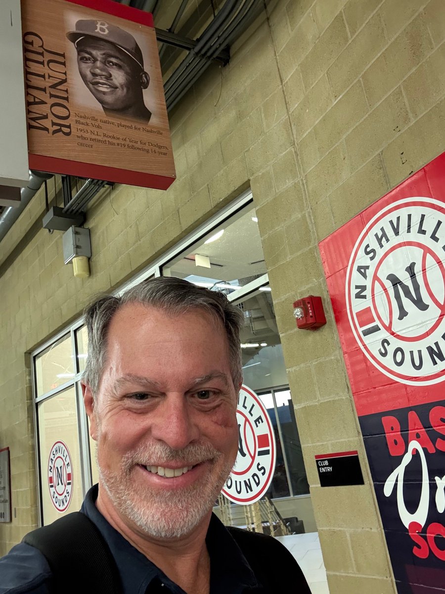 Jim Gilliam (@forgottendodger) on Twitter photo Thank you, <a href="/nashvillesounds/">Nashville Sounds</a> for having me Friday night! Y'all have a beautiful ballpark and I had a ton of fun! Great to catch up with <a href="/mrsulphurdell/">Skip Nipper</a> and <a href="/trublu24/">Andrew Maraniss: amaraniss.bsky.social</a>!
stevedittmore.com/forgotten-dodg… Thank you, <a href="/nashvillesounds/">Nashville Sounds</a> for having me Friday night! Y'all have a beautiful ballpark and I had a ton of fun! Great to catch up with <a href="/mrsulphurdell/">Skip Nipper</a> and <a href="/trublu24/">Andrew Maraniss: amaraniss.bsky.social</a>!
stevedittmore.com/forgotten-dodg…