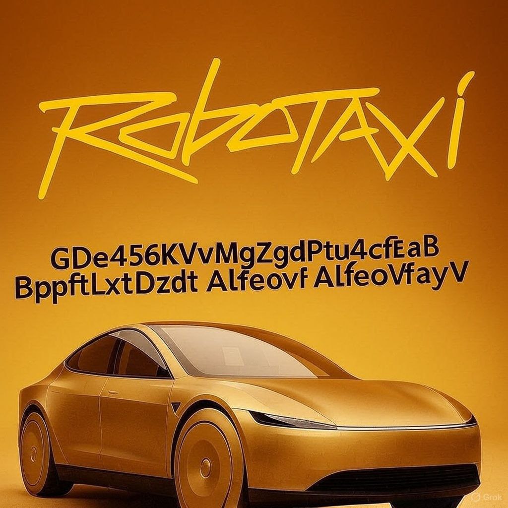 HAY_KAY72's tweet photo. @gordongekko Is that $Robotaxi going to mars? 

Connect the dots or stay poor

@RobotaxiSolana https://t.co/PE9HdhWOtu