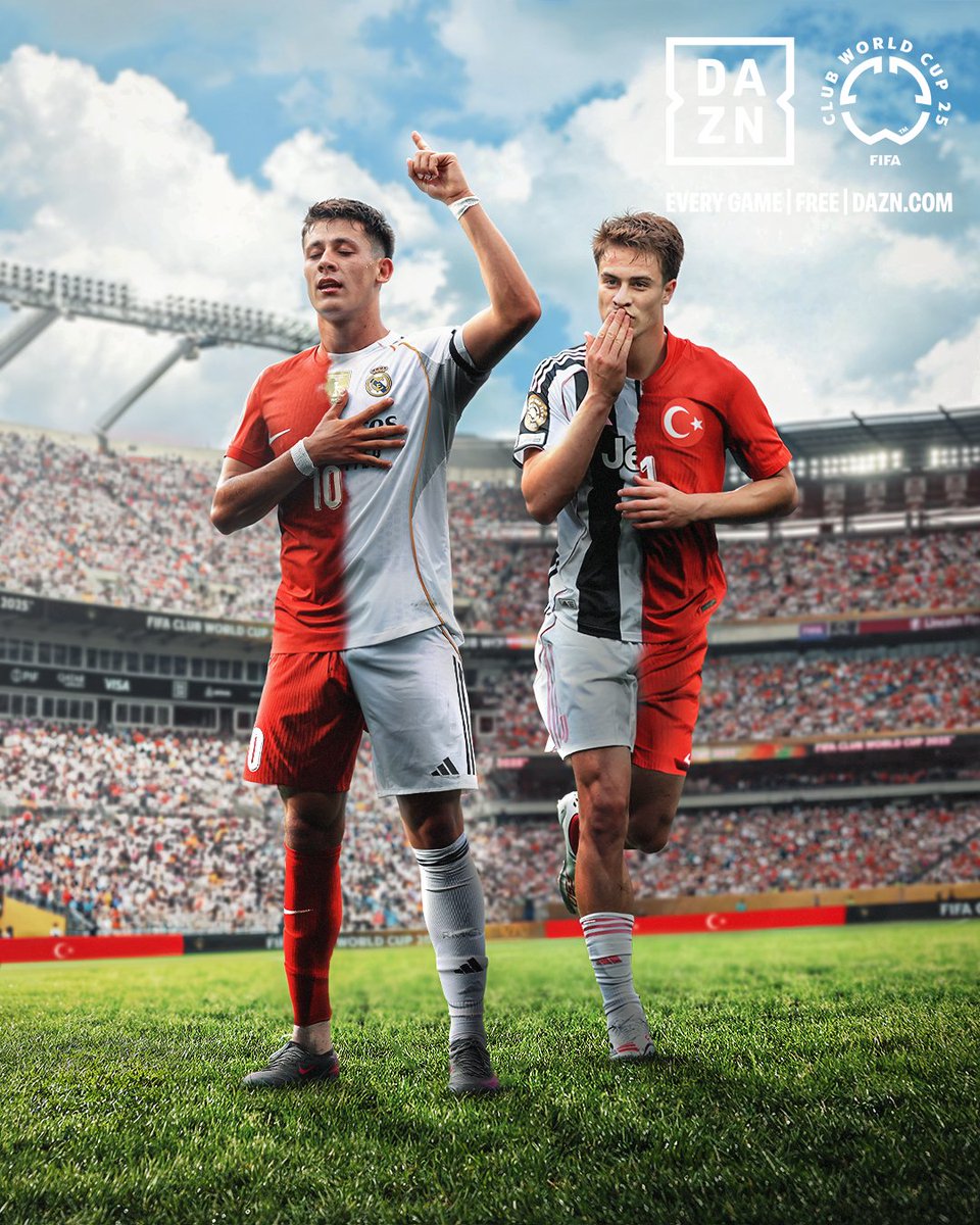 Arda Guler. Kenan Yildiz.

Türkiye’s 20-year-old stars are seizing the moment at the #FIFACWC. 🇹🇷🌠