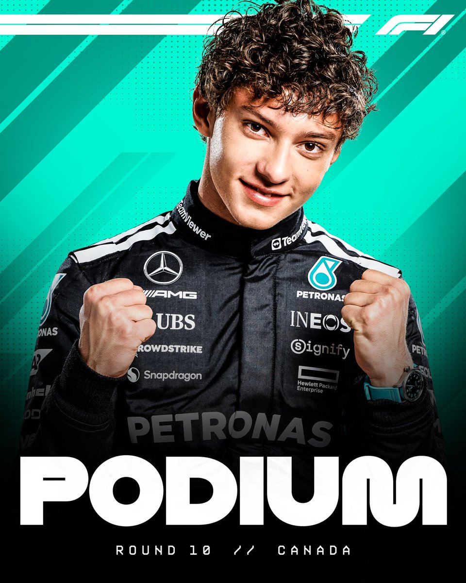 🏎️ 𝗖𝗮𝗻𝗮𝗱𝗶𝗮𝗻 𝗚𝗿𝗮𝗻𝗱 𝗣𝗿𝗶𝘅!    › #Formula1RP    › #GPCanadaRp  
🏁  𝖨𝗍'𝗌 𝖪𝗂𝗆𝗂 𝖠𝗇𝗍𝗈𝗇𝖾𝗅𝗅𝗂'𝗌 𝖿𝗂𝗋𝗌𝗍 𝗉𝗈𝖽𝗂𝗎𝗆 𝗂𝗇 𝖥𝗈𝗋𝗆𝗎𝗅𝖺 𝟣, 𝖼𝗈𝗆𝗉𝗅𝖾𝗍𝗂𝗇𝗀 𝖺 𝖬𝖾𝗋𝖼𝖾𝖽𝖾𝗌 𝟣-𝟥 💪