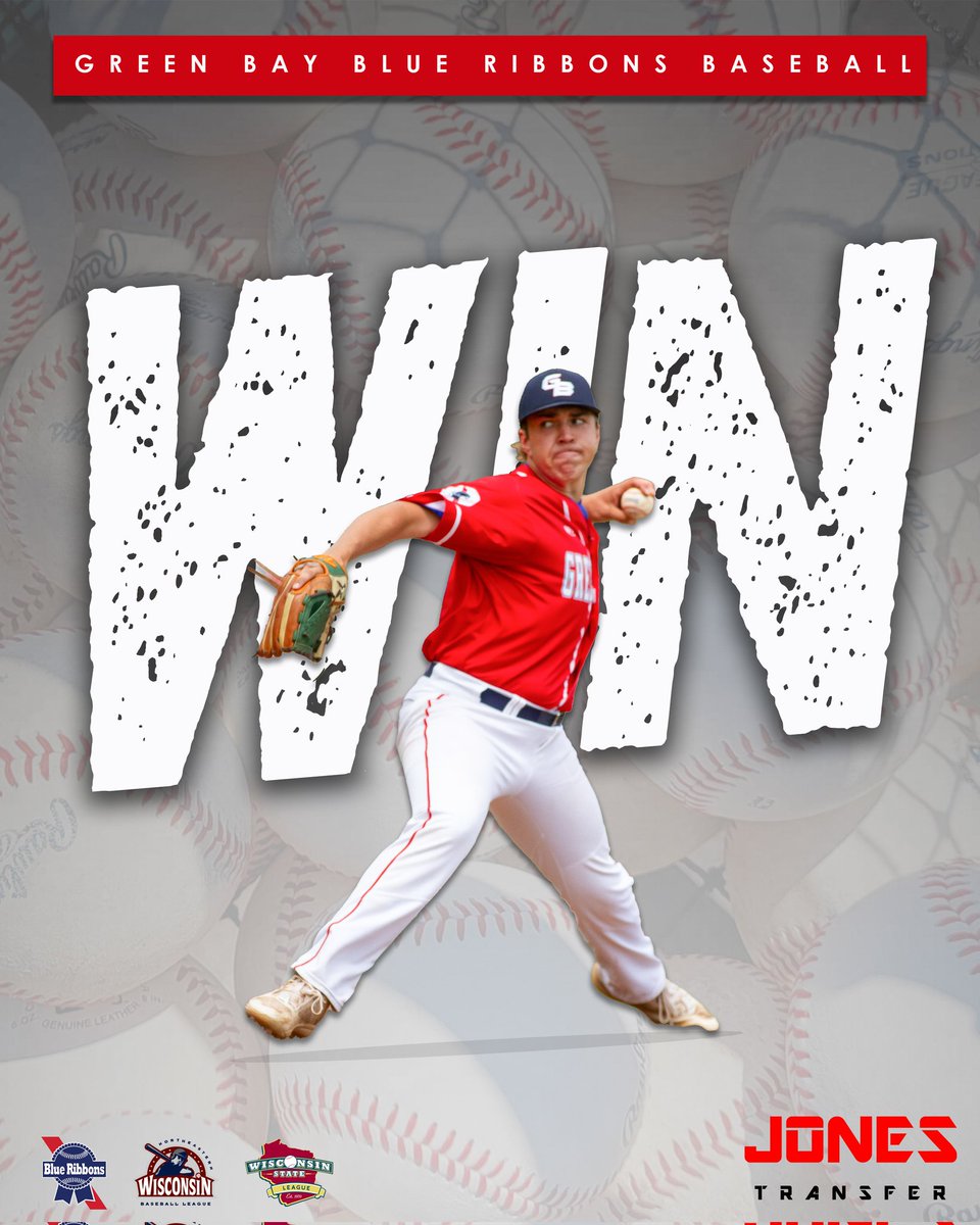 The Blue Ribbons route Sheboygan 9-1 in game two behind a dominant pitching performance from Joe Anderson, who went the distance, striking out eight and allowing just one run. #blueribbonsbaseball