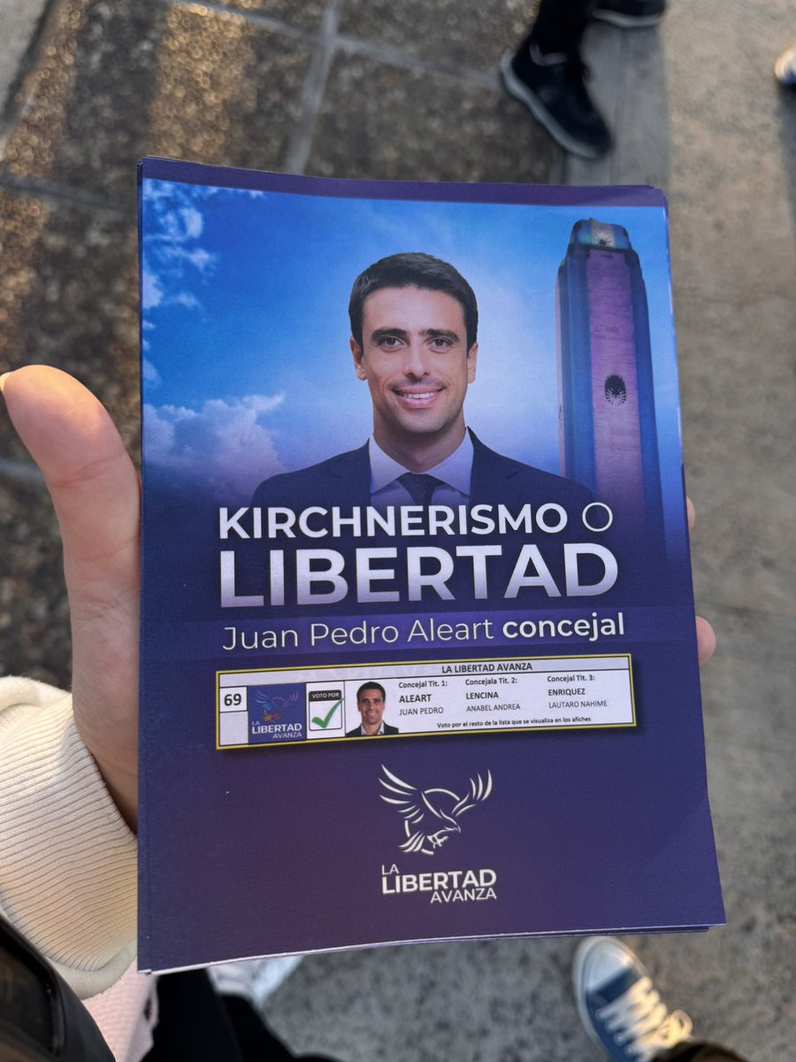 En Rosario hay futuro, y ese futuro es LIBERAL. 

Este 29/6 votá a <a href="/JAleart/">Juan Pedro Aleart</a> y saquemos a la ciudad del socialismo empobrecedor.