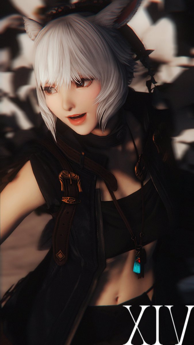 😃🖤🤍

#おはミコ #ミコッテ #FFXIV