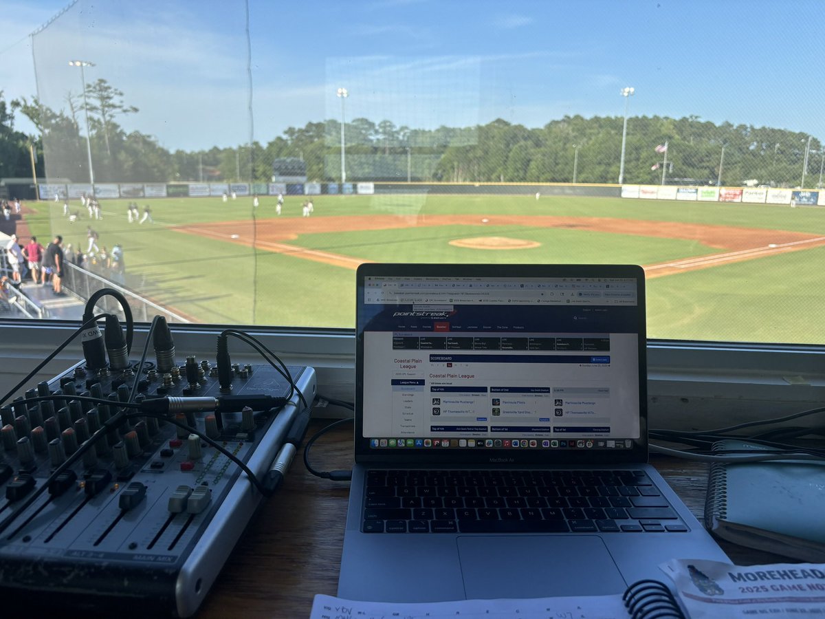 Lance Williams (@lancewilliamstv) on Twitter photo The Crystal Coast Booty Divers are back home against the Virginia Beach Valor! It’s the first exhibition game of the season for Crystal Coast.
<a href="/TreyKenas/">Trey Kenas</a> and I are on the call! First pitch at 6:30 pm.
📺 FloSports ($) The Crystal Coast Booty Divers are back home against the Virginia Beach Valor! It’s the first exhibition game of the season for Crystal Coast.
<a href="/TreyKenas/">Trey Kenas</a> and I are on the call! First pitch at 6:30 pm.
📺 FloSports ($)