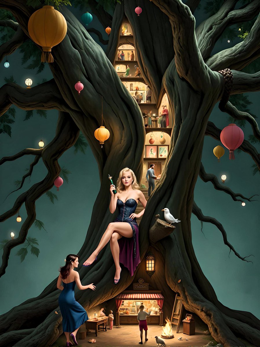 BRAHMAN_EMPIRE's tweet image. Tree 🌴 Art

#TreeArt