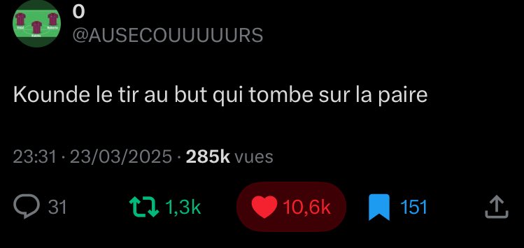 Mdrr ça m’avait tellement éteint