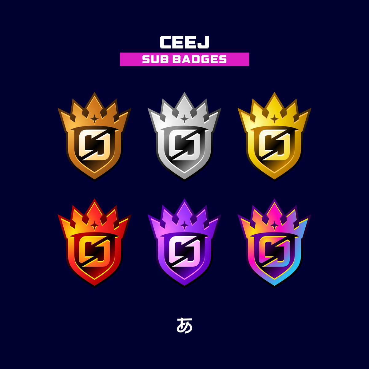 Who's looking to have a new set of <a href="/Twitch/">Twitch</a> badges designed? 😉