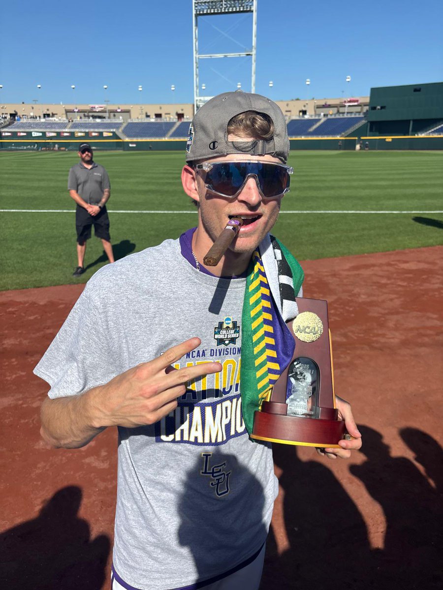 The Cigar of Champions! GEAUX TIGERS!