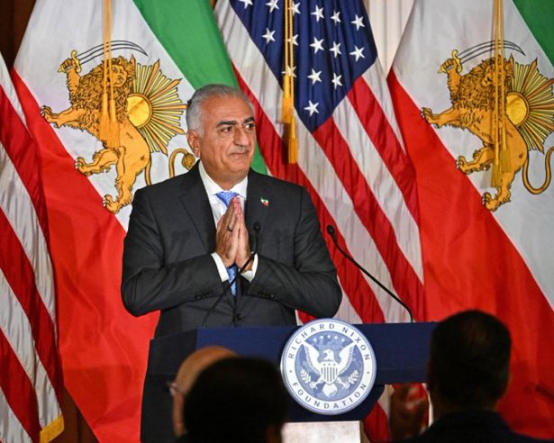 IAmNoCapA's tweet photo. Make Iran great again with leadership of HRH Reza Shah II. 
#KingRezaPahlavi 
#MIGA https://t.co/pxAVPfVc3q