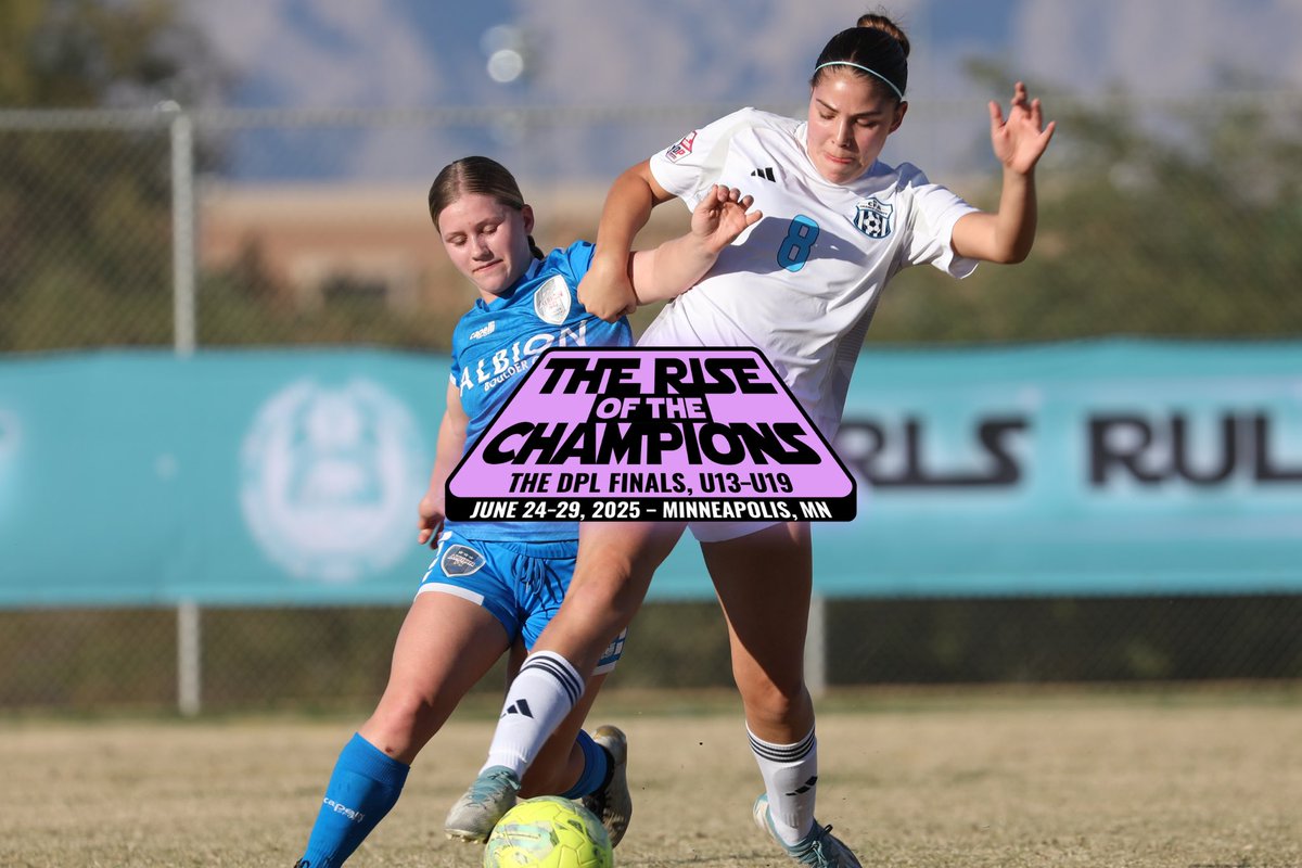 DP_League's tweet image. The U19 Super Group showdown is here 💥
Seniors go for glory; juniors play in front of college scouts.
Watch top clubs like Sting SC, Sporting CT &amp;amp; Rangers FC battle it out in Minneapolis.

🔗 Preview: dpleague.org/u19-finals-pre…
#DPLFinals #U19Finals #YouthSoccer