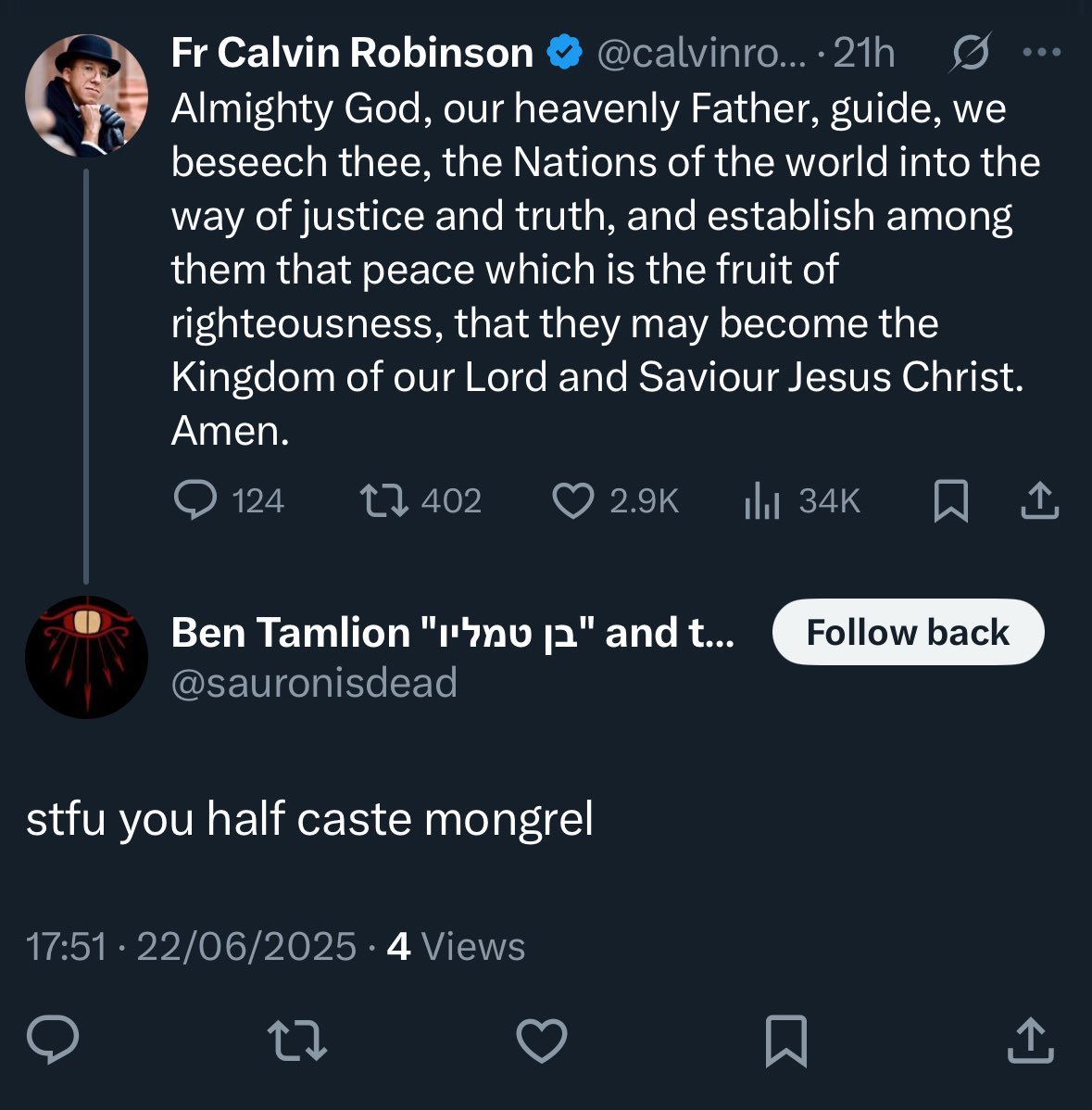 calvinrobinson's tweet photo. Demons hate prayer. https://t.co/nK61X3nUzK