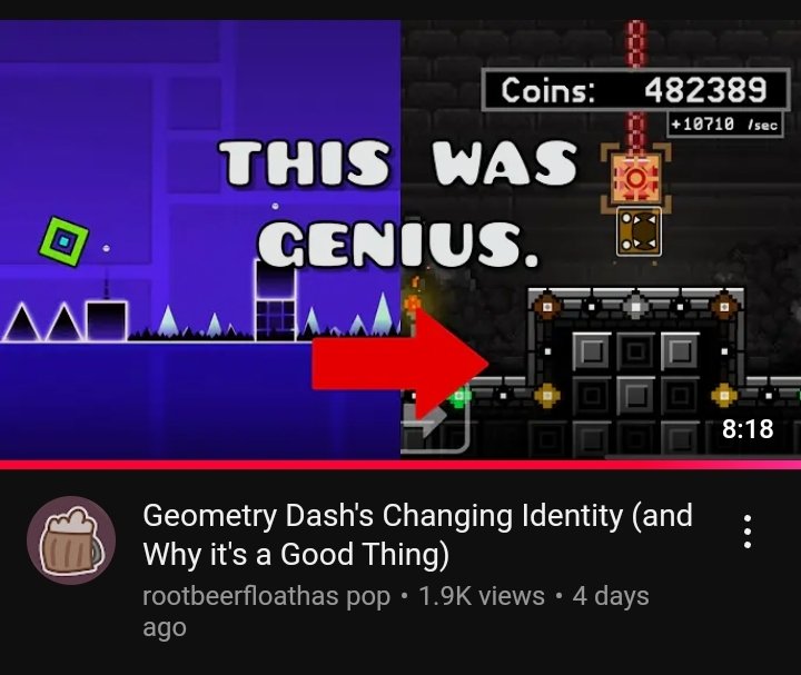 Geometry dash should stop trying to be so many things at once

gd is not a game engine

gd is not a mario game

what makes gd unique is its gameplay. i have no problem with gd becoming more "art" focused but changing how the game fundamentally plays is where i draw the line