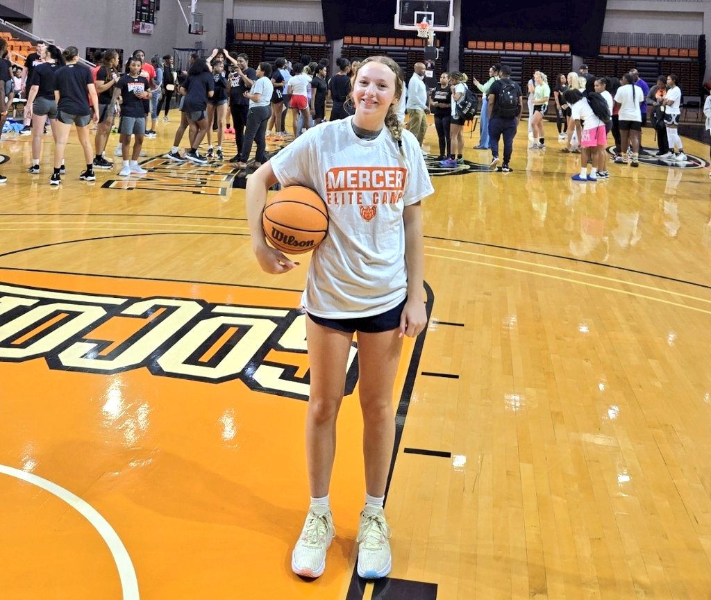 Lee Miller (@leemillerelite) on Twitter photo Thanks to <a href="/Mercer_WBB/">Mercer Women's Basketball</a> for putting on a phenomenal ELITE Camp. <a href="/noramiller140/">Nora Miller</a> had an amazing time!
Go Bears! ๐ฅ๐ช๐ Thanks to <a href="/Mercer_WBB/">Mercer Women's Basketball</a> for putting on a phenomenal ELITE Camp. <a href="/noramiller140/">Nora Miller</a> had an amazing time!
Go Bears! ๐ฅ๐ช๐