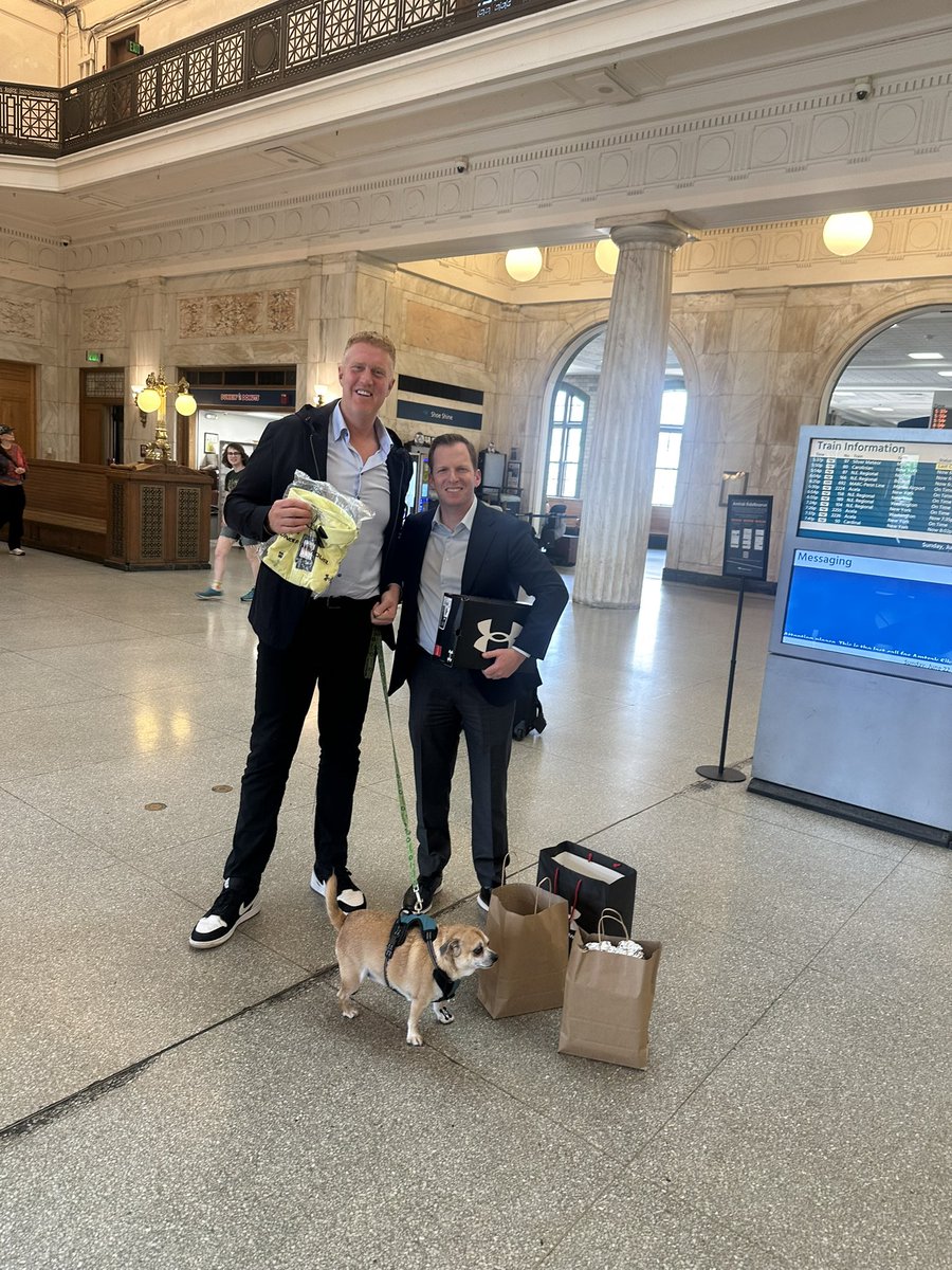 Jimmy Patsos (@coachpatsos) on Twitter photo Charm City hosts <a href="/thebig3/">BIG3</a> and I get to see Ed Cohen <a href="/nyknicks/">NEW YORK KNICKS</a> and Brian Scalabrine @Celtics after their <a href="/CBSSports/">CBS Sports</a> TV…had to bring them some Prime Rib to go and of course <a href="/UAbasketball/">Under Armour Basketball</a> gear …great people Charm City hosts <a href="/thebig3/">BIG3</a> and I get to see Ed Cohen <a href="/nyknicks/">NEW YORK KNICKS</a> and Brian Scalabrine @Celtics after their <a href="/CBSSports/">CBS Sports</a> TV…had to bring them some Prime Rib to go and of course <a href="/UAbasketball/">Under Armour Basketball</a> gear …great people