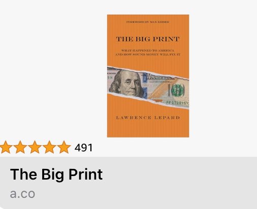 ₿itcoin for Kiddos (@bitcoin4kiddos) on Twitter photo Sorry <a href="/LawrenceLepard/">Lawrence Lepard, "fix the money, fix the world"</a> I gave my dad your book, he read 50 pages and told me I was living in an echo chamber. I tried 🤷♂️
It’s the middle class retired boomers that have the hardest time reconciling their financial literacy. They think they will be middle class forever. Sorry <a href="/LawrenceLepard/">Lawrence Lepard, "fix the money, fix the world"</a> I gave my dad your book, he read 50 pages and told me I was living in an echo chamber. I tried 🤷♂️
It’s the middle class retired boomers that have the hardest time reconciling their financial literacy. They think they will be middle class forever.