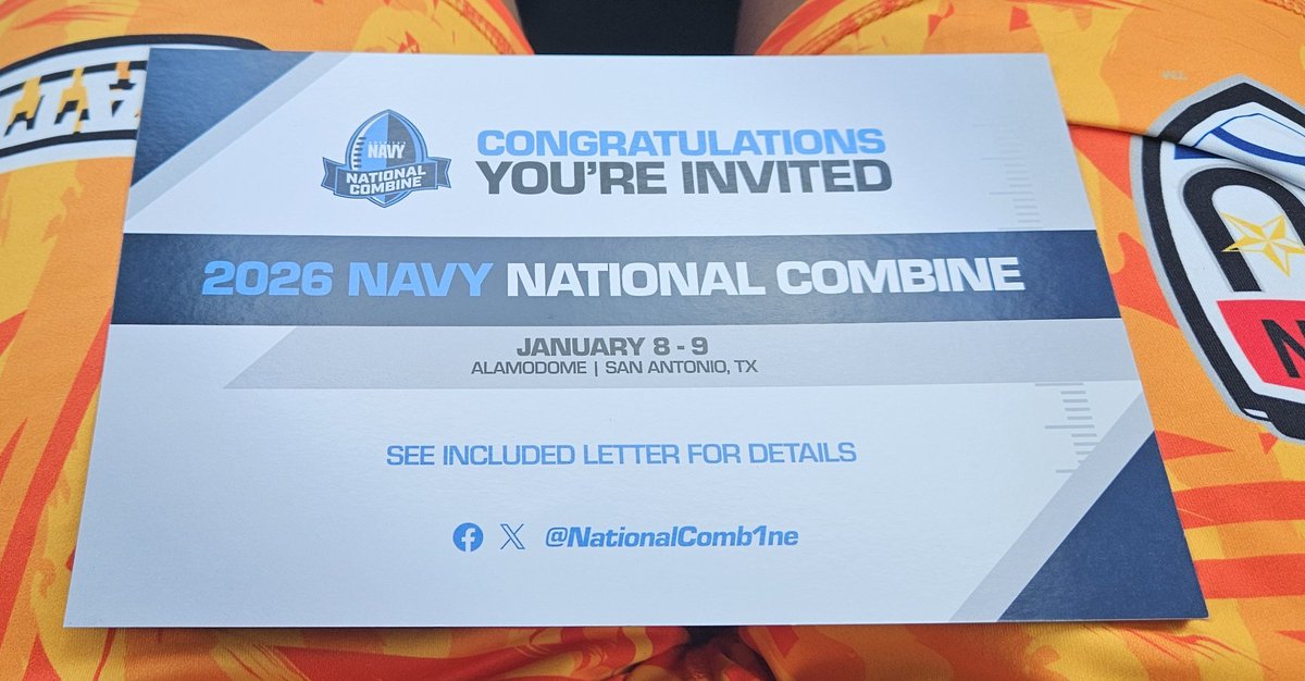eddieevans2028's tweet photo. Had a great time and experience in Naples Flordia for #fbutopgun. Thank you @ErikRichardsUSA and @AWilliamsUSA for the opportunity to come down here. Blessed to have received an invite to the Navy National Combine.

@UANextFootball @RivalsCamp @EliteMaine @RecruitMaine @PRZNewEngland
@RecruitNationUS @JohnSchmidAAB @FBUcamp @JoshHelmholdt @adamgorney @JohnGarcia_Jr @ErikRichardsUSA @AABonNBC @THEcoachRussell @CoachJohnsonOL @ScoutingNE
@Andrew_Ivins @CoachNeeOL @CoachFresilli @EliteMaine