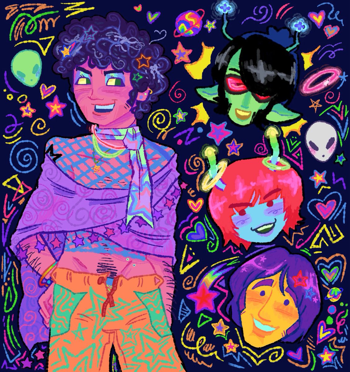 Space rave monkees!!