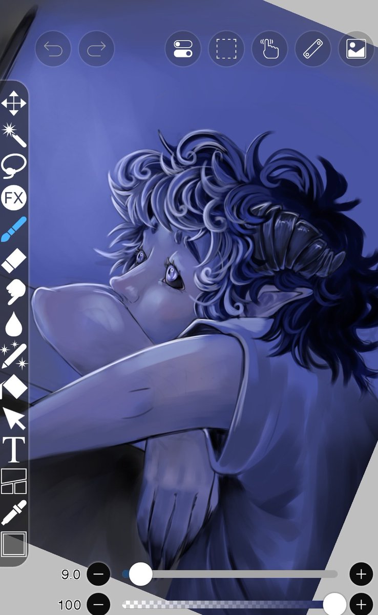 Kauniverse_'s tweet photo. "I'm just... tired" vibe 
#art https://t.co/oaZkKemARO