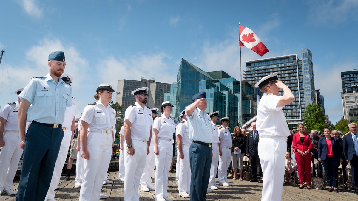 RoyalCanNavy's tweet photo. Halifax Fleet Week 2025 wrapped up with pride and purpose 🇨🇦⚓️ In Halifax’s historic harbour, thousands came out to celebrate our Navy. To our sailors, allies, and everyone who visited - thank you.

#HFXFleetWeek https://t.co/WRK9Te8GY1