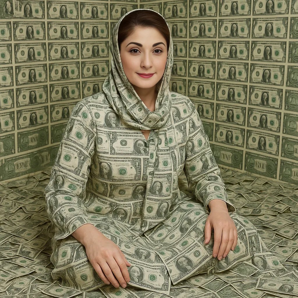 Shararti_Ai's tweet photo. ایک سال میں خزانے سے  دس ارب روپے لُوٹ کر کھانے والی چور باپ کی ہونہار چورنی بیٹی https://t.co/AGQbB7P4ob