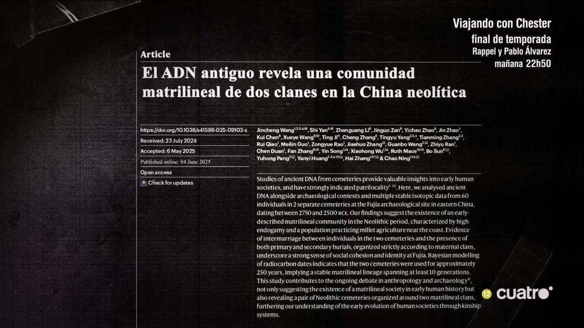 Científicos chinos confirman la existencia de una comunidad prehistórica desconocida en la provincia de Shandong #CuartoMilenio