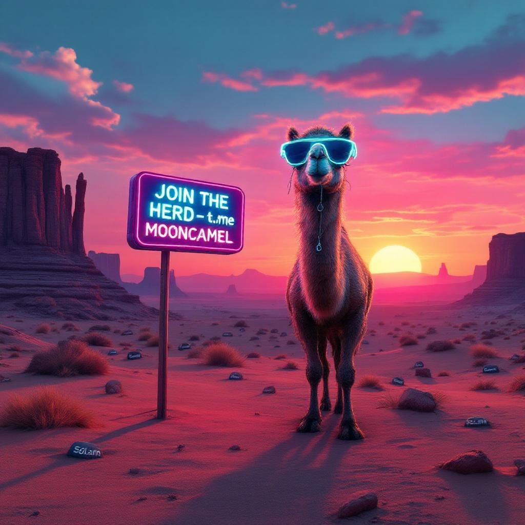 CamelToMoon's tweet photo. 🐫 BREAKING:
The desert is officially open.
$JML has launched its secret base on Telegram…
Only real degens and meme lords allowed.
No roadmap. Just camel chaos.
🎪 Join the wildest coin in crypto:
👉 https://t.co/FROTfLDn5C
#MoonCamel #JML #TelegramRaid #MemeCoinMadness https://t.co/MGmsy2Ujbv