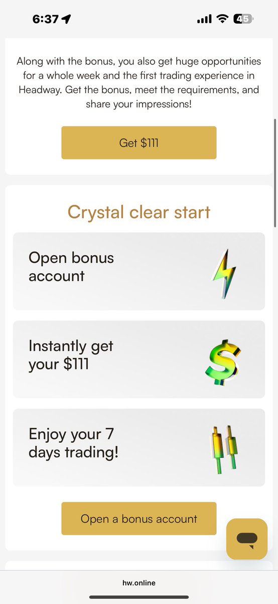 Research_wrld's tweet photo. You can trade but have no capital 
You have the skill but no capital 

Get free $111 from headway 

You can withdraw only the profit made off the bonus and make sure you follow the rules

https://t.co/GL9426UsJr

Let me know if you got the bonus in the comment https://t.co/SHtKQLcn4f