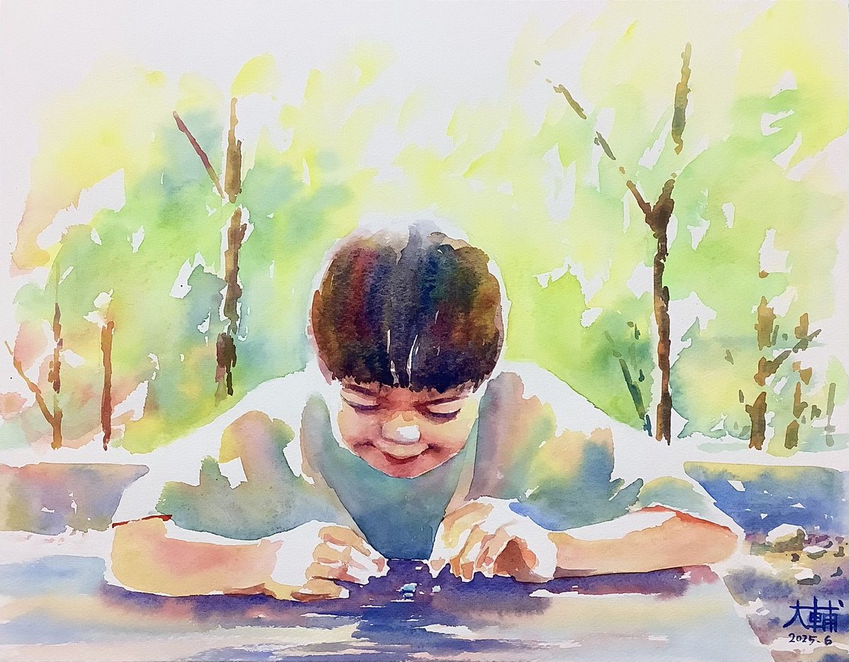 DiDi（土井大輔）watercolor on X: 