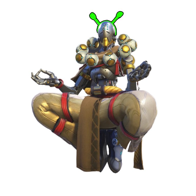 zenupdat's tweet image. Zenyatta has been an alien this whole time 

VIA: @Aliens