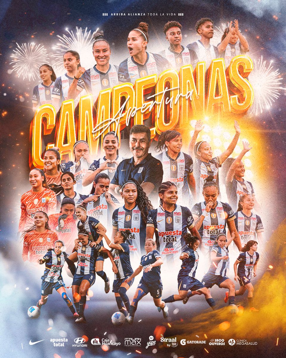 JorgeZunigaADP's tweet image. ¡Un nuevo título para nuestras campeonas!
Felicitamos a las jugadoras, el comando técnico y directivos por este primer éxito deportivo de la temporada, ahora vamos por más!!!
Muchas gracias por esta alegría para todo el pueblo blanquiazul.
#ArribaAlianza toda la vida 💙