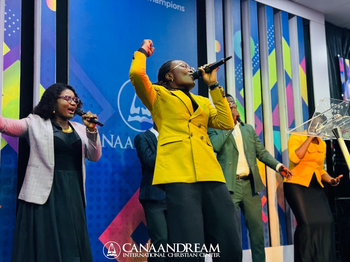 canaandreamicc's tweet photo. When praises go up, blessings rain down!

We are off to a great start this new week, and we are confident that we will have more reasons to keep praising all week long. 

#CanaanDreamICC  #Praises #Worship #TransformationService  #Goodwine https://t.co/K2zbTvyhfE
