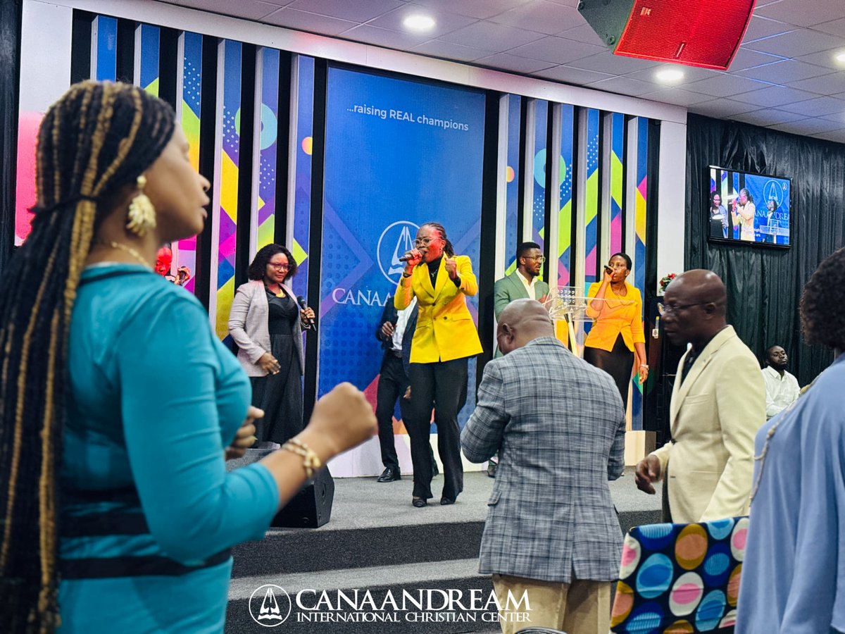 canaandreamicc's tweet photo. When praises go up, blessings rain down!

We are off to a great start this new week, and we are confident that we will have more reasons to keep praising all week long. 

#CanaanDreamICC  #Praises #Worship #TransformationService  #Goodwine https://t.co/K2zbTvyhfE