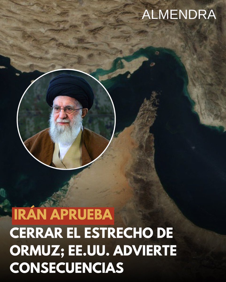 El Parlamento de Irán aprueba cerrar el estrecho de Ormuz tras los bombardeos de EE.UU.; el paso transporta cerca del 20 % del petróleo mundial.

Marco Rubio sobre esta posibilidad declaró: “Sería otro error terrible. Es suicidio económico para ellos.