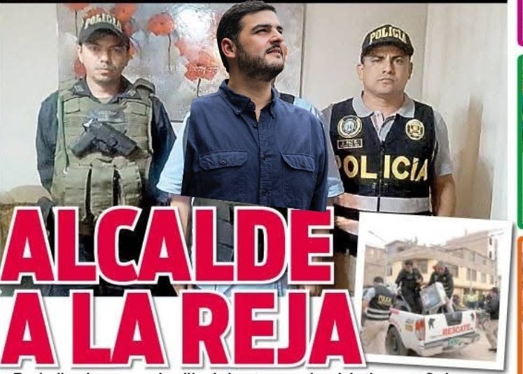 ORDEN DE PRISIÓN PARA CHIMICHURRI. GUAYAQUIL ATENTO A LO QUE HAGA EL JUEZ. Si en Perú caer un alcalde. En Ecuador tiene que brillar la justicia.