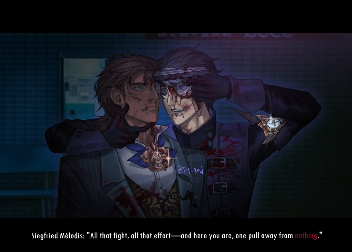 repost
Mr Inference &amp; "Noir"
#naibsubedar #elicark #NaibEli #IdentityV  
Truth &amp; Inference