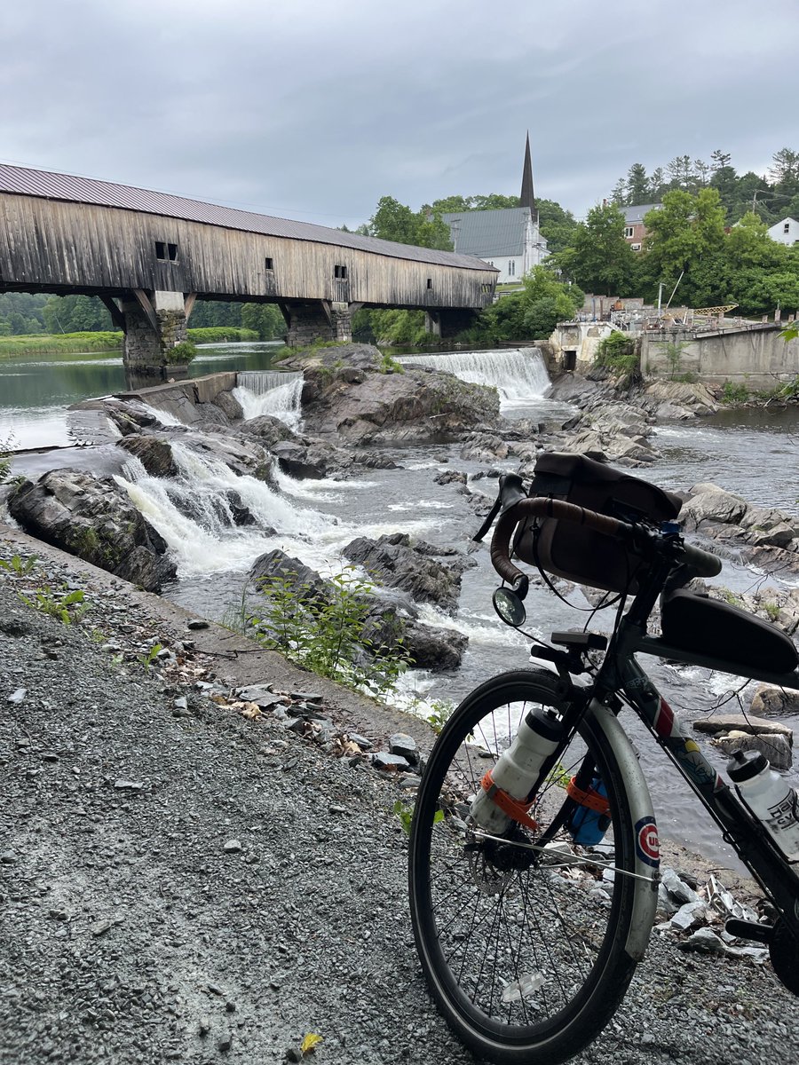 Northern New Hampshire just delightful by bicycle.