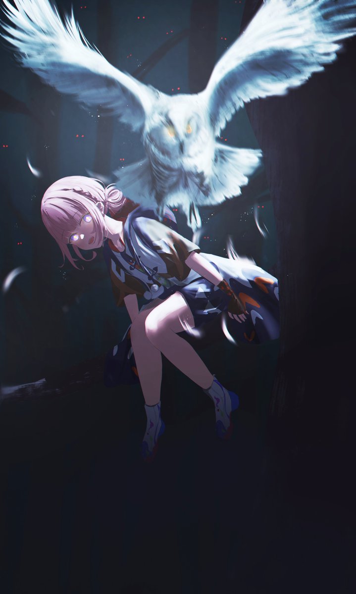 梟
#花譜美術部