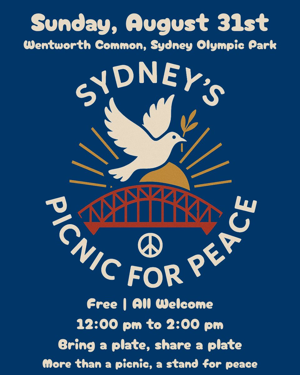 Peace begins with us and now is a time to remember what unites all people. Join Sydney's Picnic for Peace: Sunday, August 31st at Sydney Olympic Park. More at picnicforpeace.org

<a href="/CreatorsOfPeace/">Creators of Peace</a> 
<a href="/unaansw/">UNAA NSW</a> 
<a href="/catholicmission/">Catholic Mission</a>