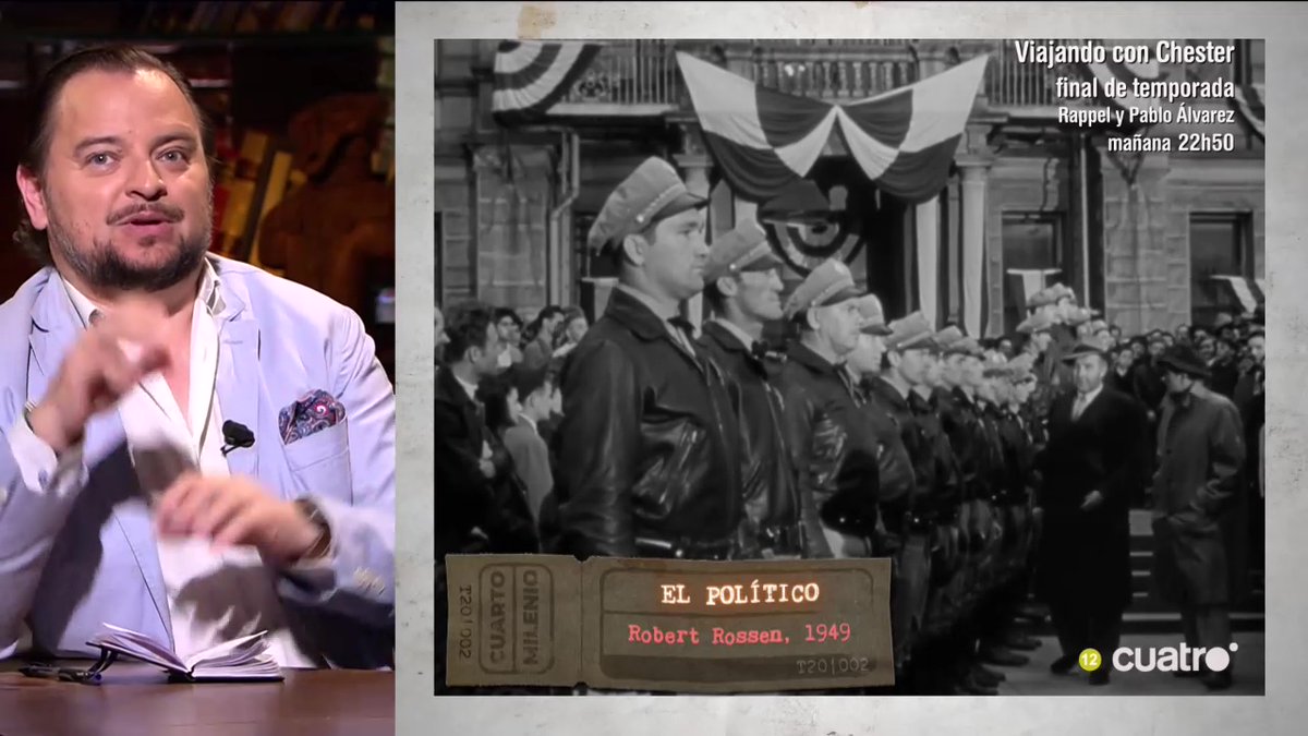 El político 
Robert Rossen, 1949 #CuartoMilenio