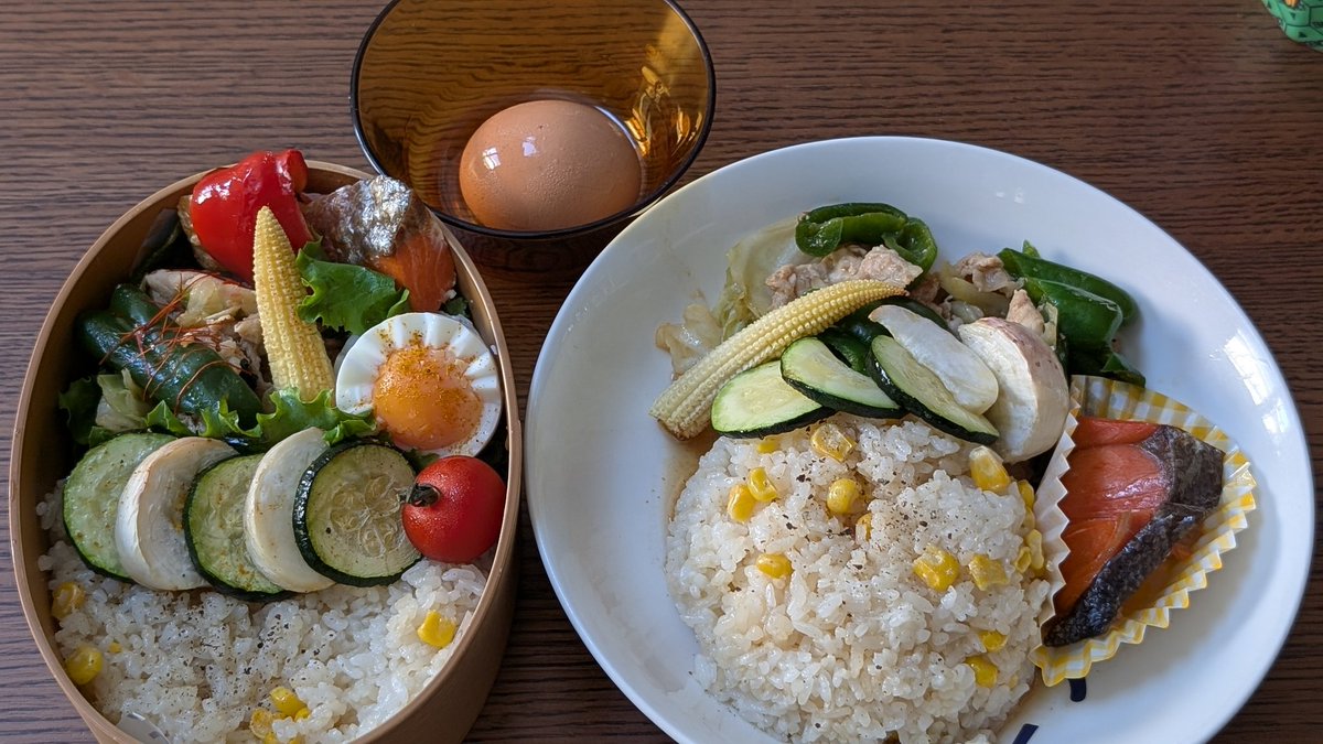 Maxscore10's tweet photo. #おはようございます

🌟米粉チキンカツ🍱
久しぶりの🆙となりました🙇
毎日コツコツお店作り。
少し心に余裕が無いですが、息子の🍱は一番大切に🙌
おばちゃんの人生掛かってるのでwwこちらは少しお休みして、集中して頑張ってみようと思います🙂‍↕️
皆さんも良き日々を過ごせます様に🌱 https://t.co/MxG4mU3sqB