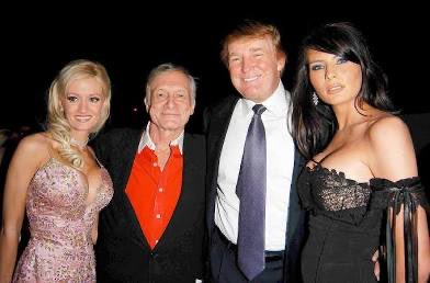 #TraitorTrump ‘s bad behavior was  enabled since he was born. 

He was emboldened to behave even worse with the help of two felllow sleazoid-pimps who also ran “empires”—Bob Guccione and Hugh Hefner. 

Glad their empires fell and they’ve been exposed as the trash they were.